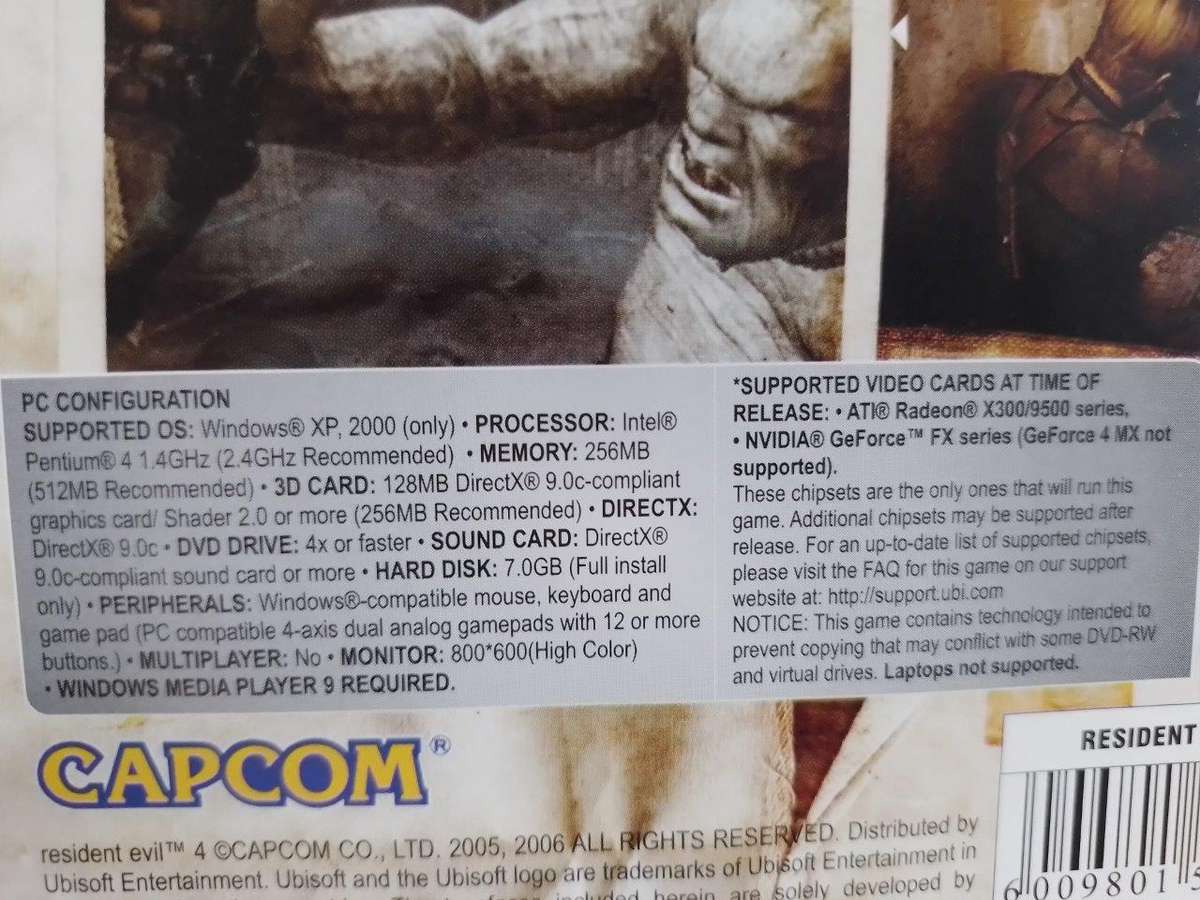 PC - Resident Evil 4 Super Hits