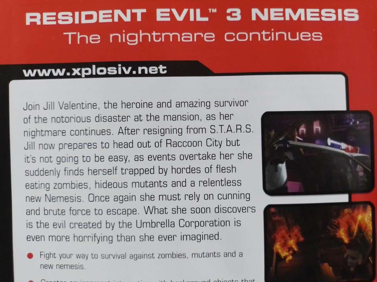 PC - Resident Evil 3 Nemesis