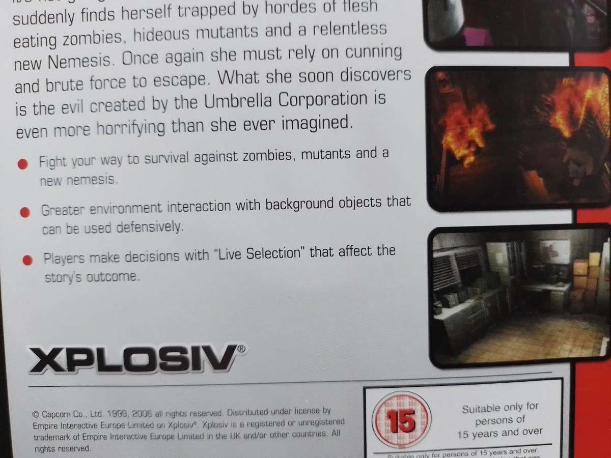 PC - Resident Evil 3 Nemesis