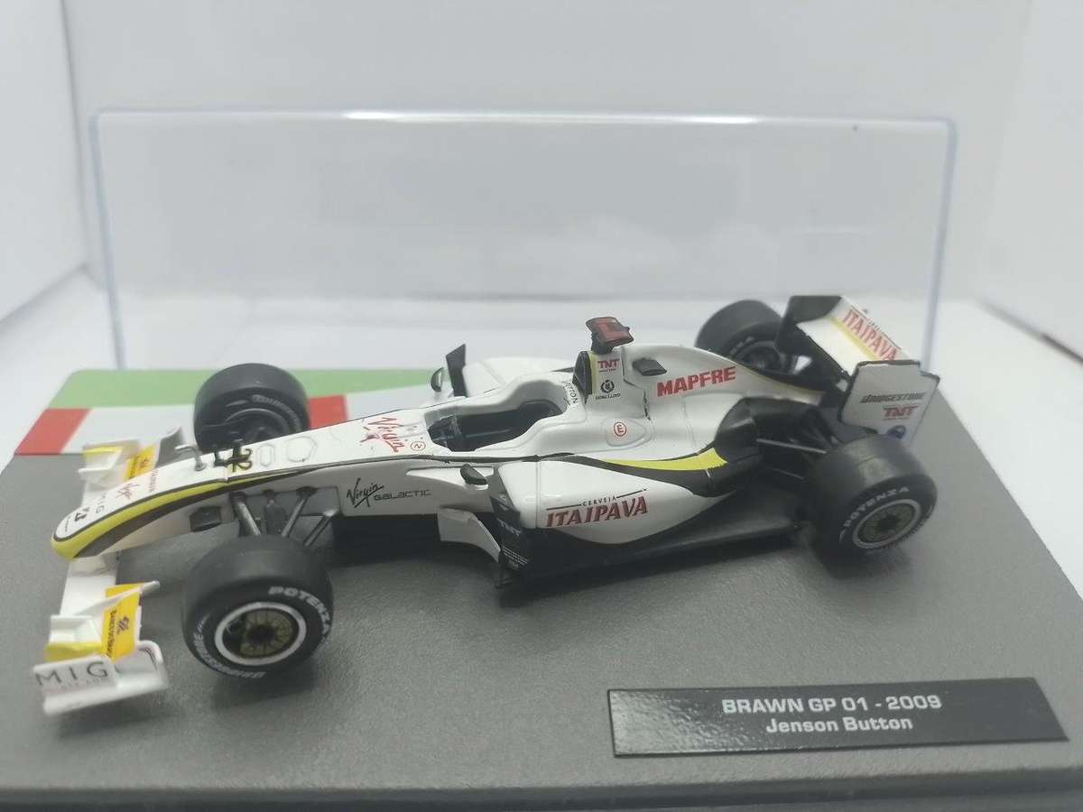 Brawn GP 01 2009 Jenson Button - Formula 1 Collection 1:43 scale (Car only no magazine)