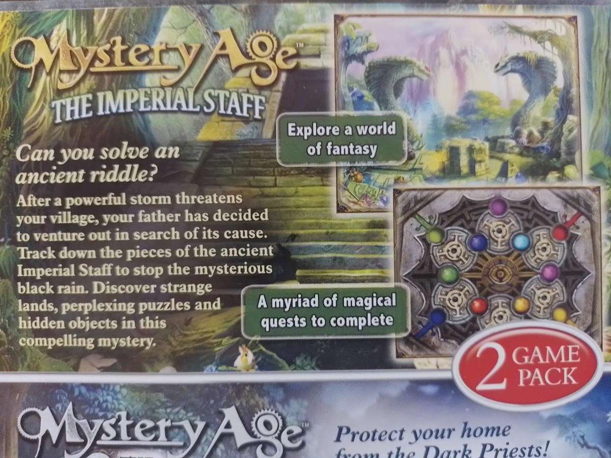 PC - The Hidden Mystery Collectives - Mystery Age 1 & 2 - Hidden Object Game