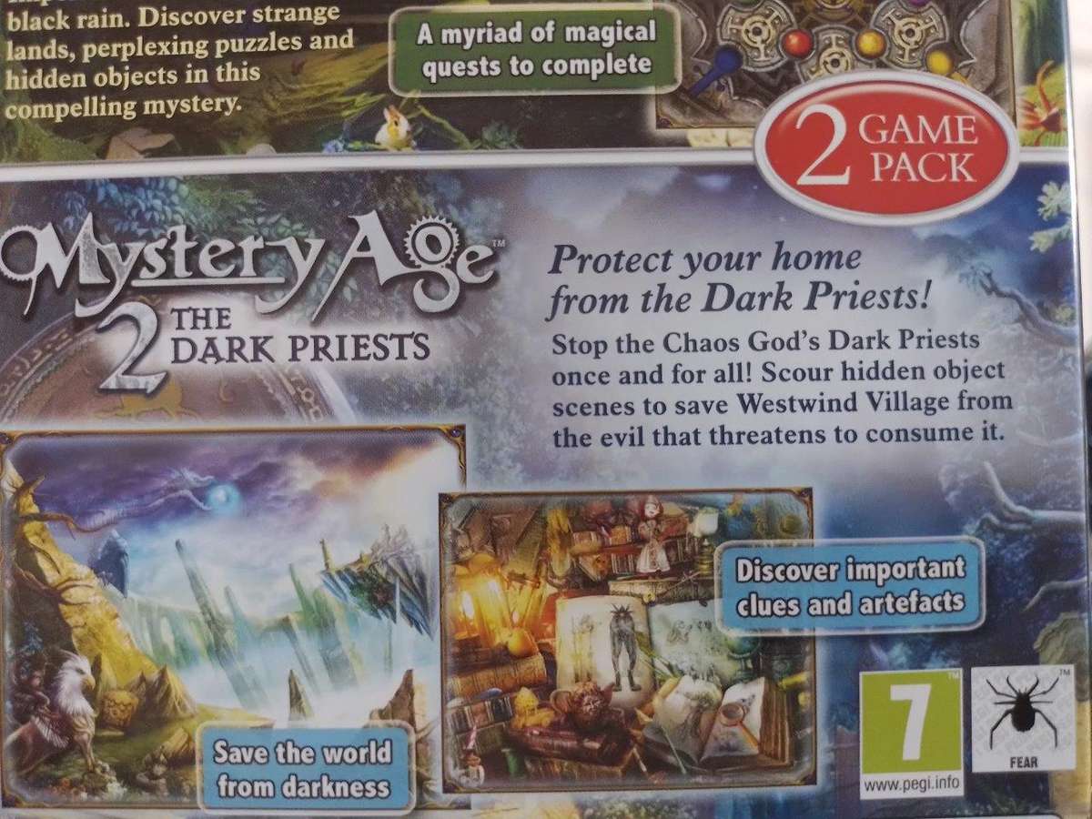 PC - The Hidden Mystery Collectives - Mystery Age 1 & 2 - Hidden Object Game