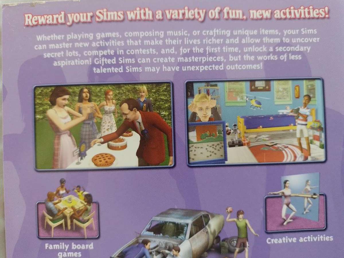 PC - The Sims 2 - Freetime Expansion Pack