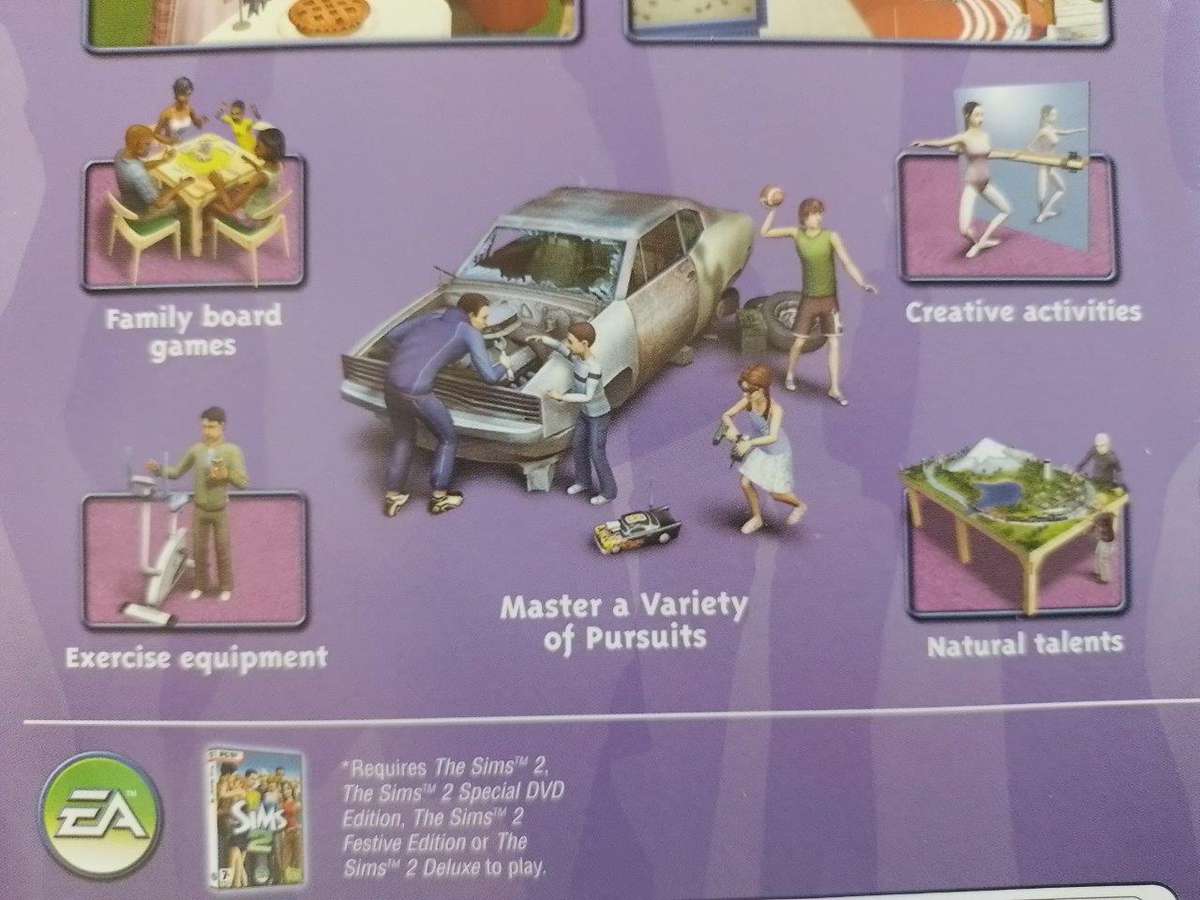 PC - The Sims 2 - Freetime Expansion Pack