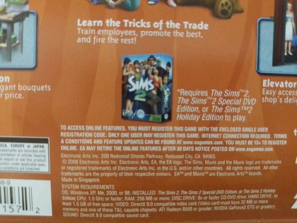 PC - The Sims 2 - Open for Business Expansion Pack