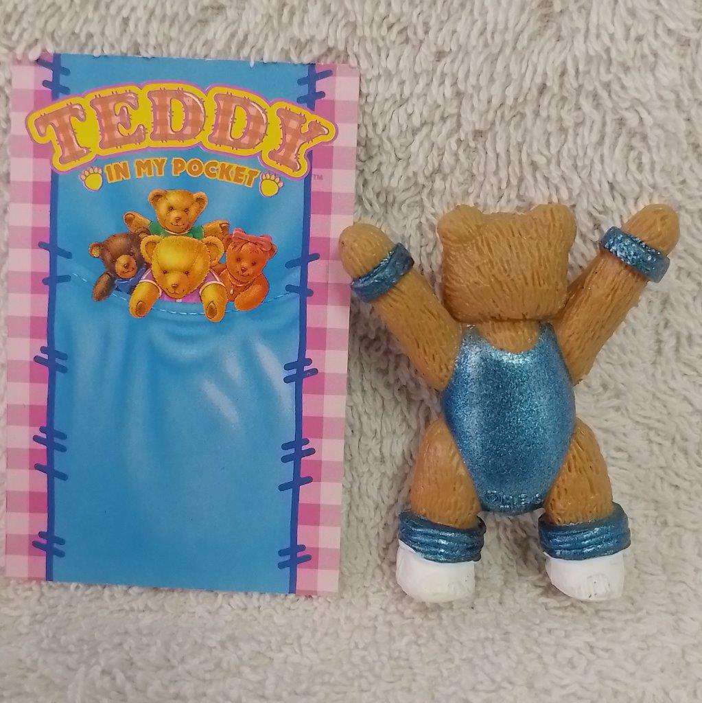 Vintage Teddy In My Pocket - Paula No 34 c/w card