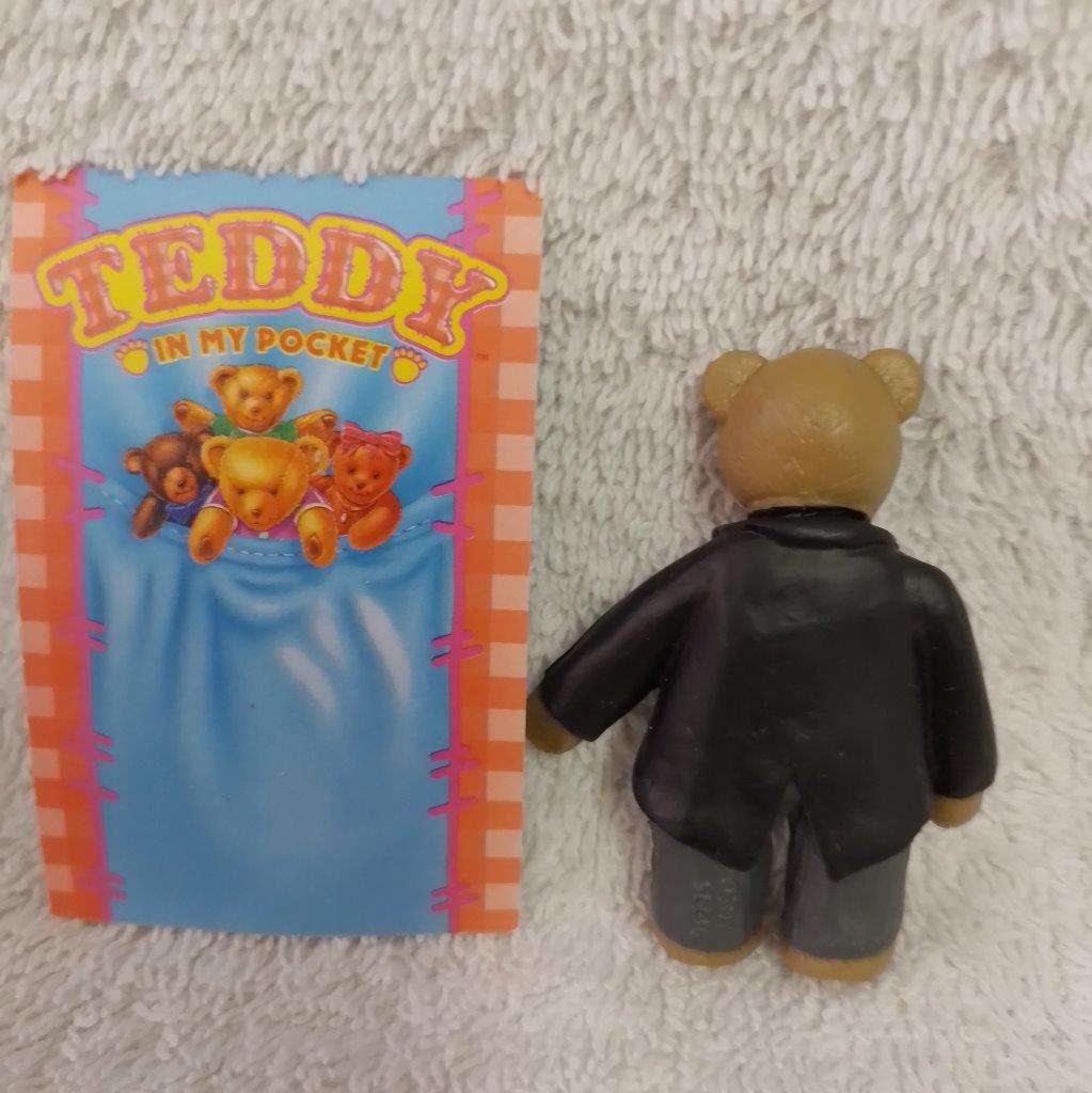 Vintage Teddy In My Pocket - Simon & Rhian No's 1 & 2 c/w cards
