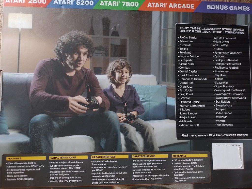 My Arcade Atari Game Station Pro Console with 200+ Games Atari 2600/5200/7800More games can be added