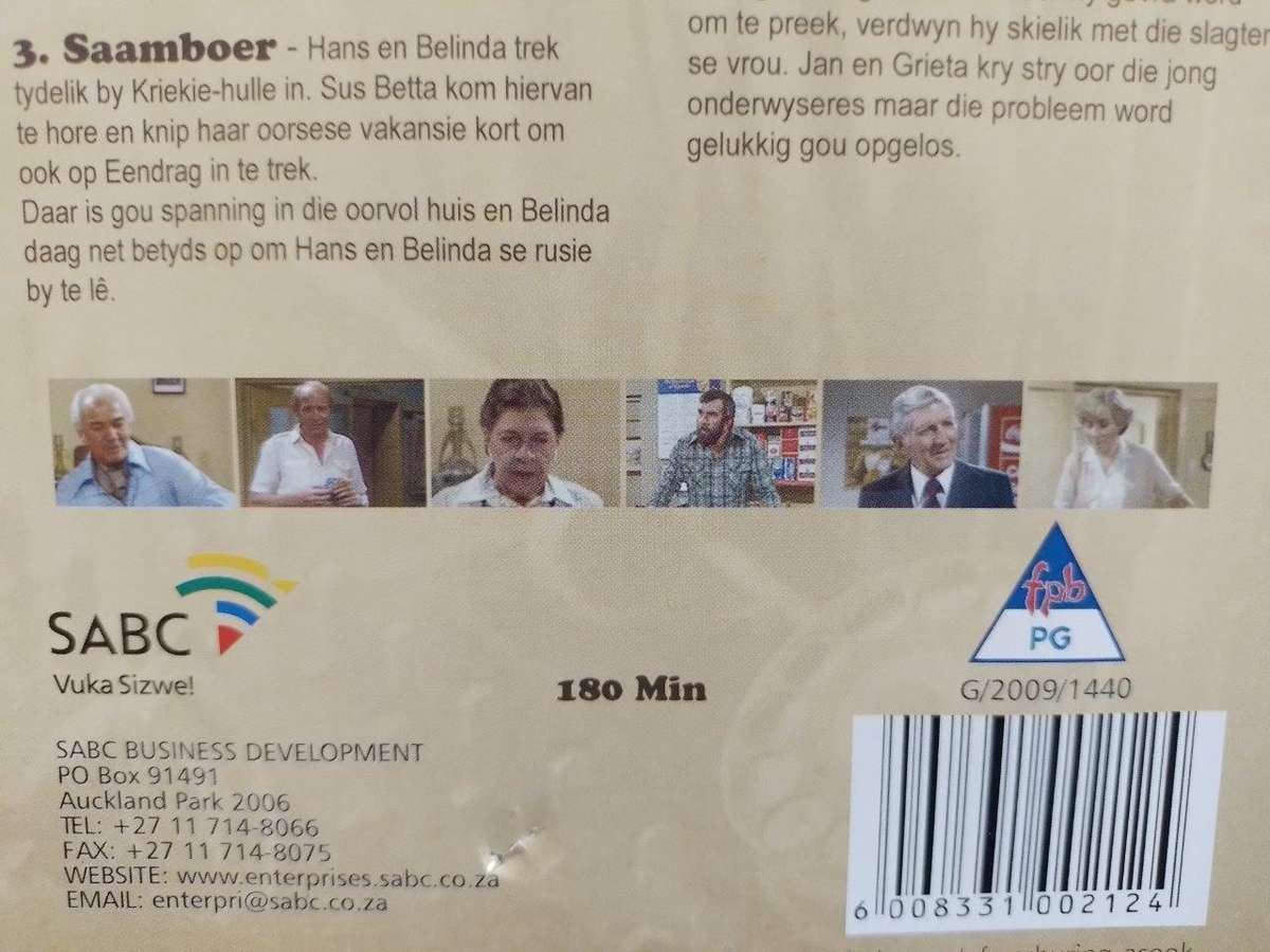 DVD - Nommer Asseblief Reeks 1