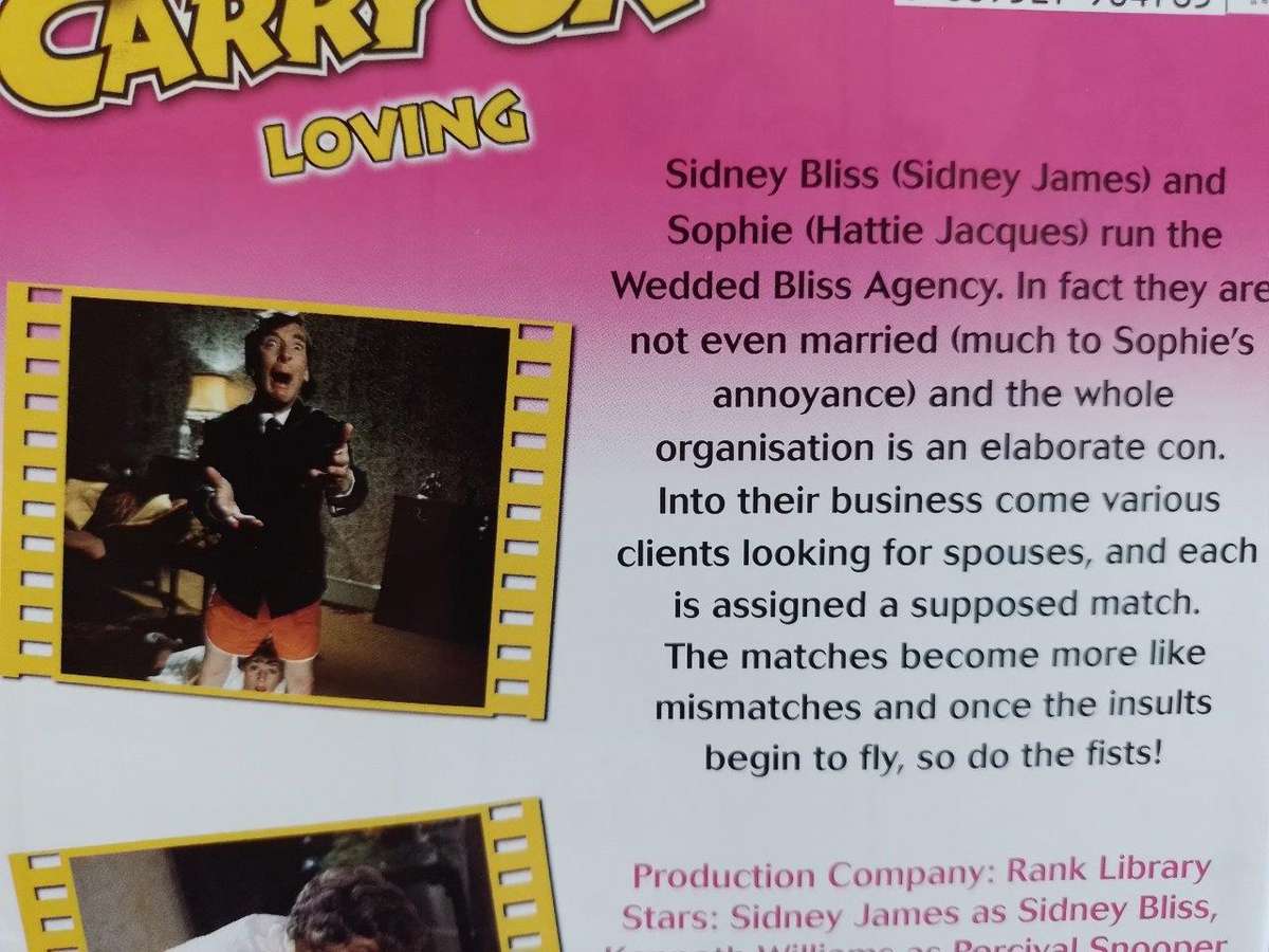 DVD - Carry on Loving