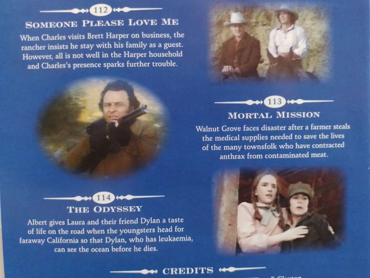 DVD - Little House on the Prairie The Official Collection Disc 38 Episodes 112 - 114