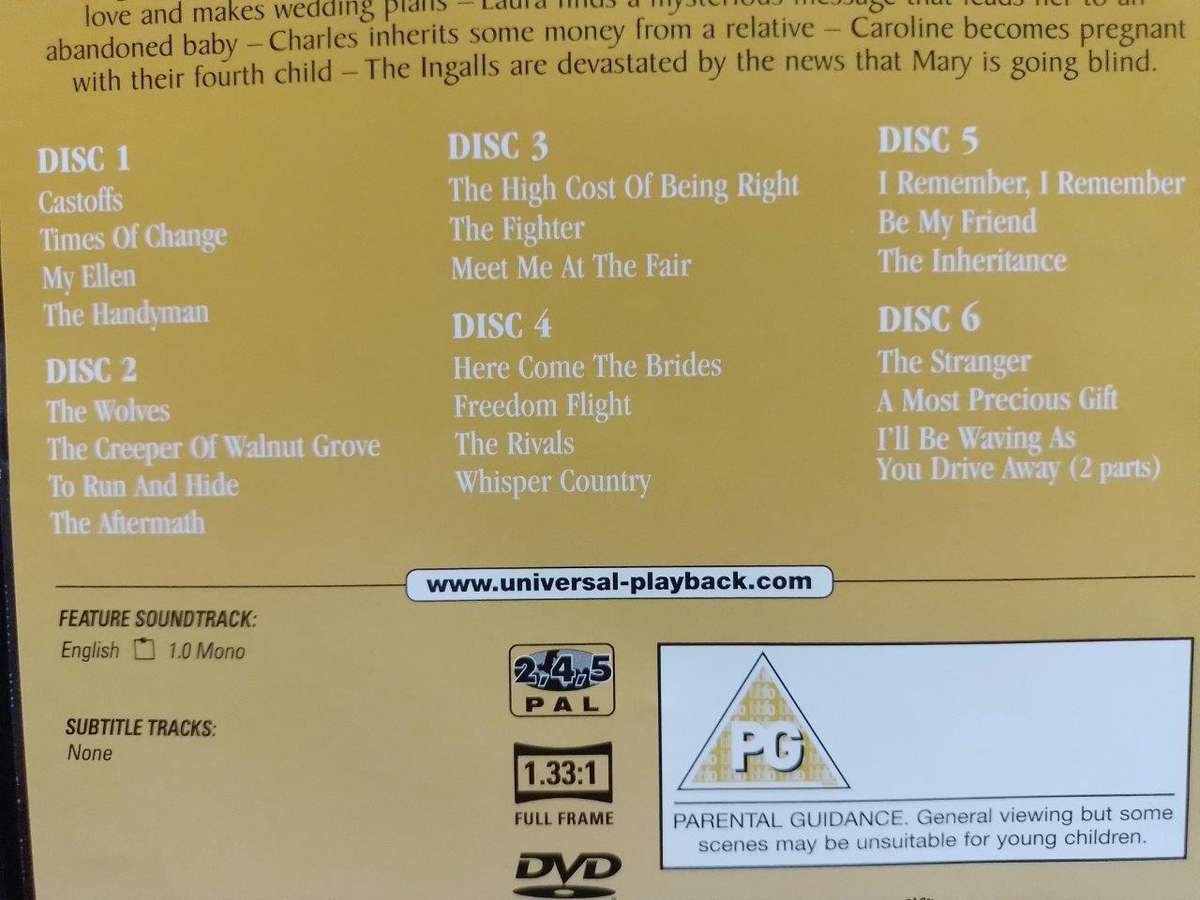 DVD - Little House on the Prairie Season 4