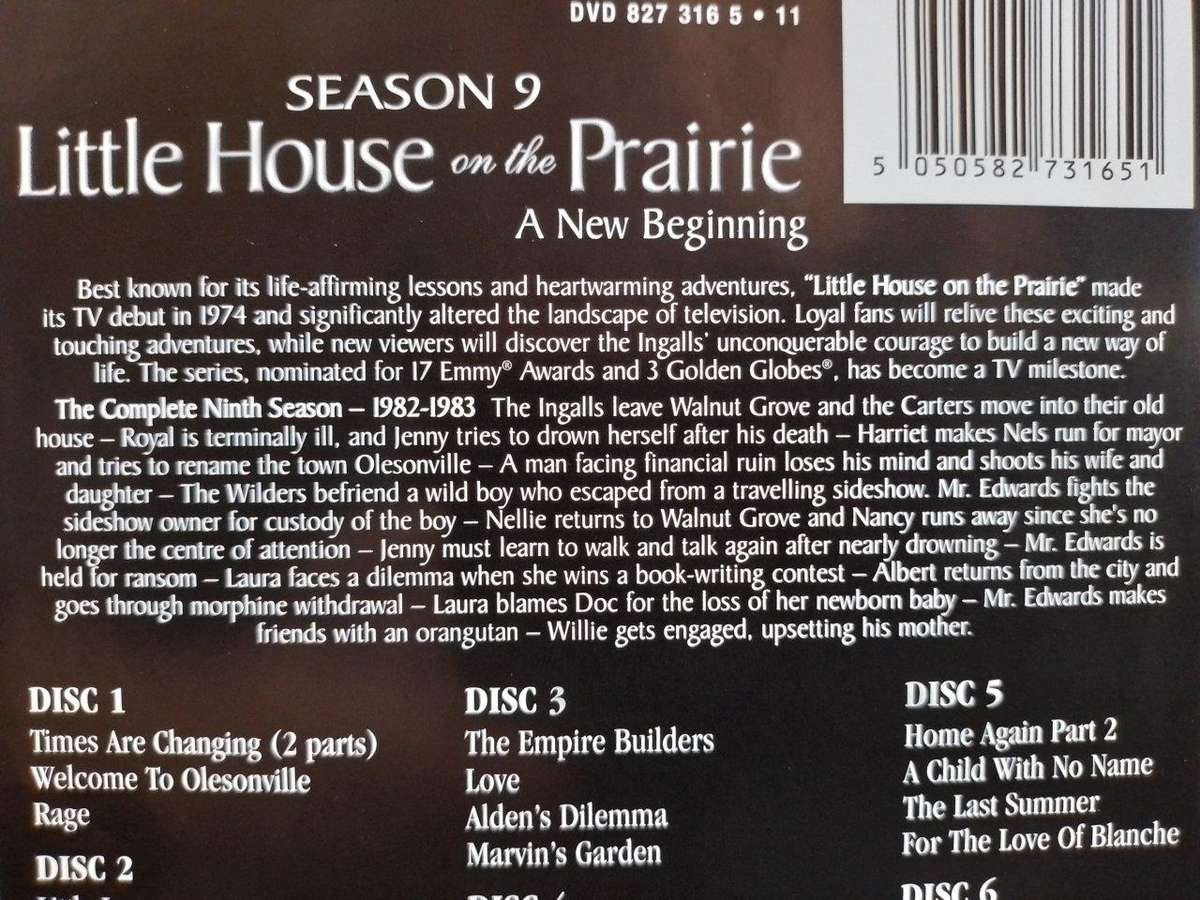 DVD - Little House on the Prairie Season 9