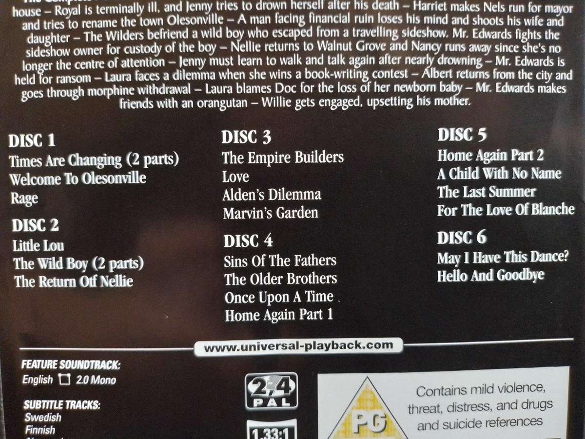 DVD - Little House on the Prairie Season 9