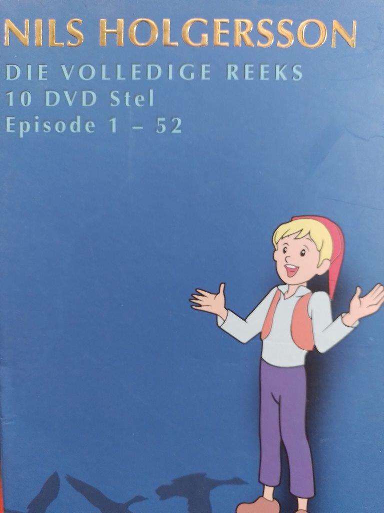DVD - Nils Holgersson - Die Volledige Reeks 10 DVD Stel Episode 1 - 52