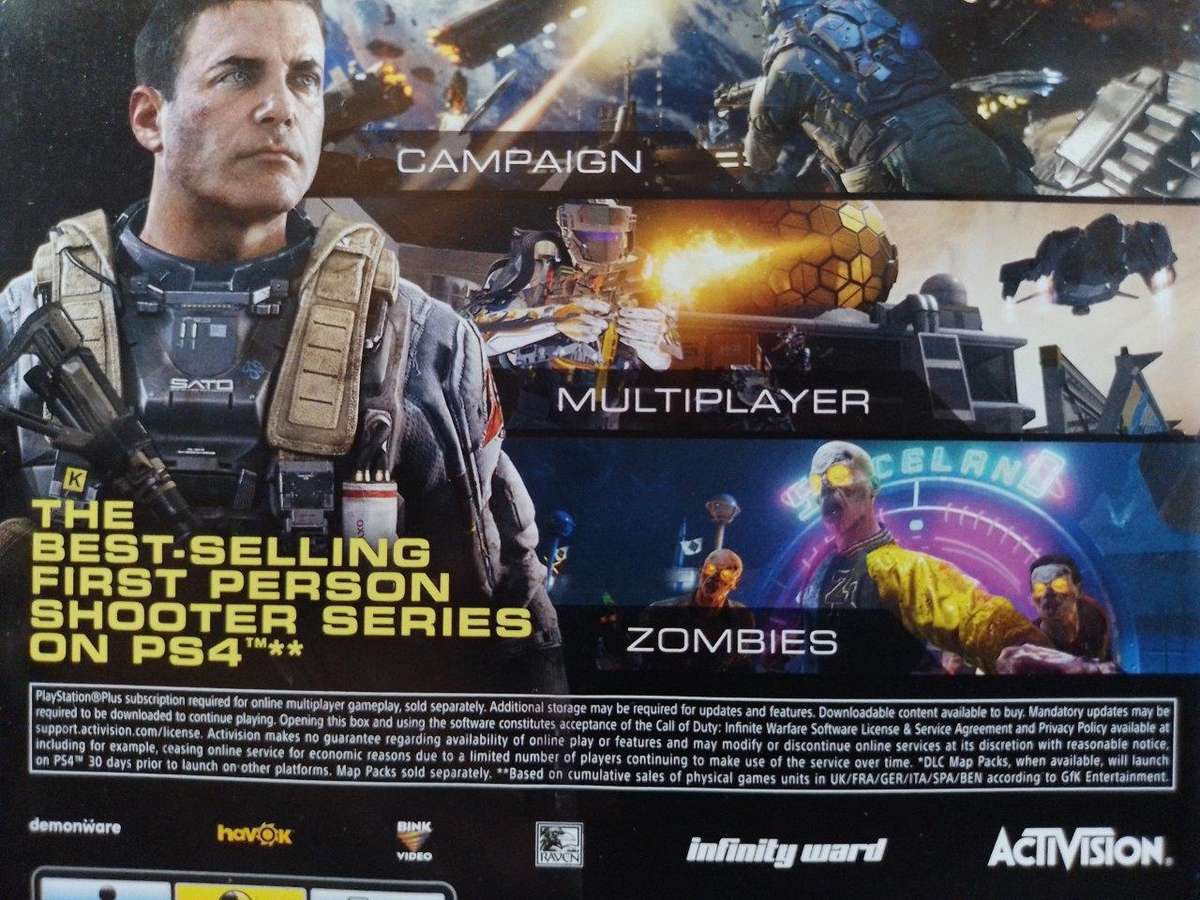 PS4 - Call of Duty Infinite Warfare