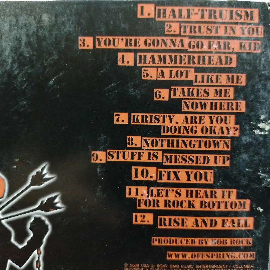 CD - The Offspring - Rise And Fall, Rage And Grace (Digipak)