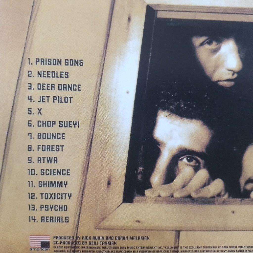 CD - System of A Down Toxicity - CDCOL 6318