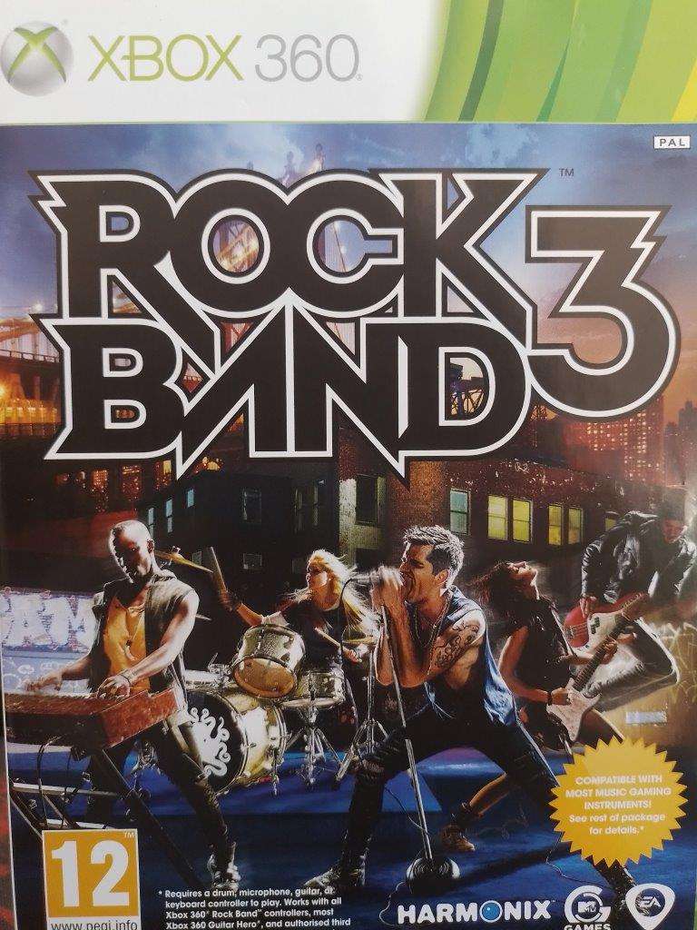 Xbox 360 - RockBand 3