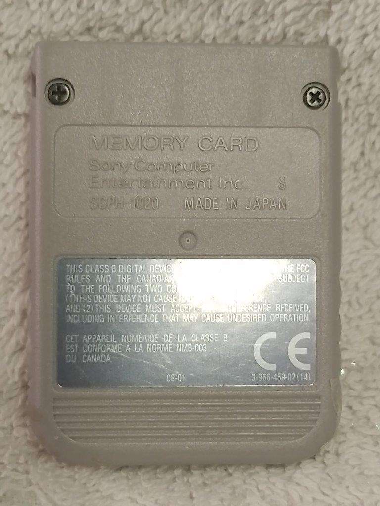 PS1 - Official Sony PS1 Memory Card