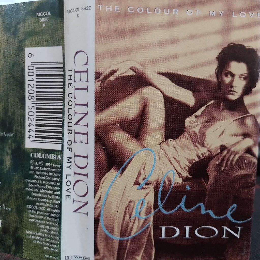 Cassette - Celine Dion The Colour of My Love