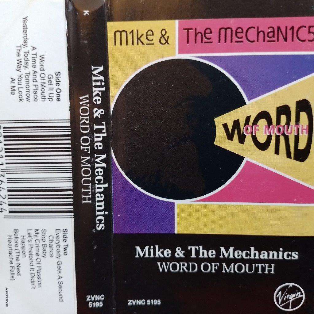 Cassette - Mike & The Mechanics Word of Mouth