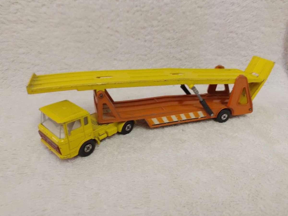 Vintage Lesney - Matchbox Super Kings K - 11 DAF Car Transporter Lesney 1970/71
