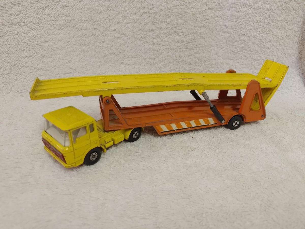 Vintage Lesney - Matchbox Super Kings K - 11 DAF Car Transporter Lesney 1970/71