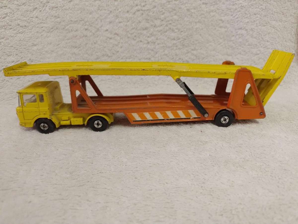 Vintage Lesney - Matchbox Super Kings K - 11 DAF Car Transporter Lesney 1970/71