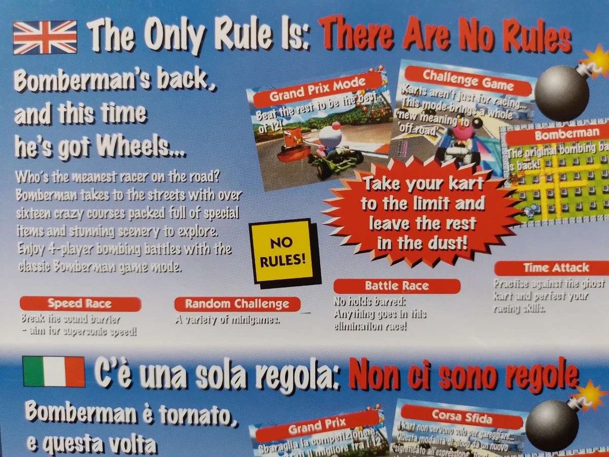 PS2 - Bomberman Kart