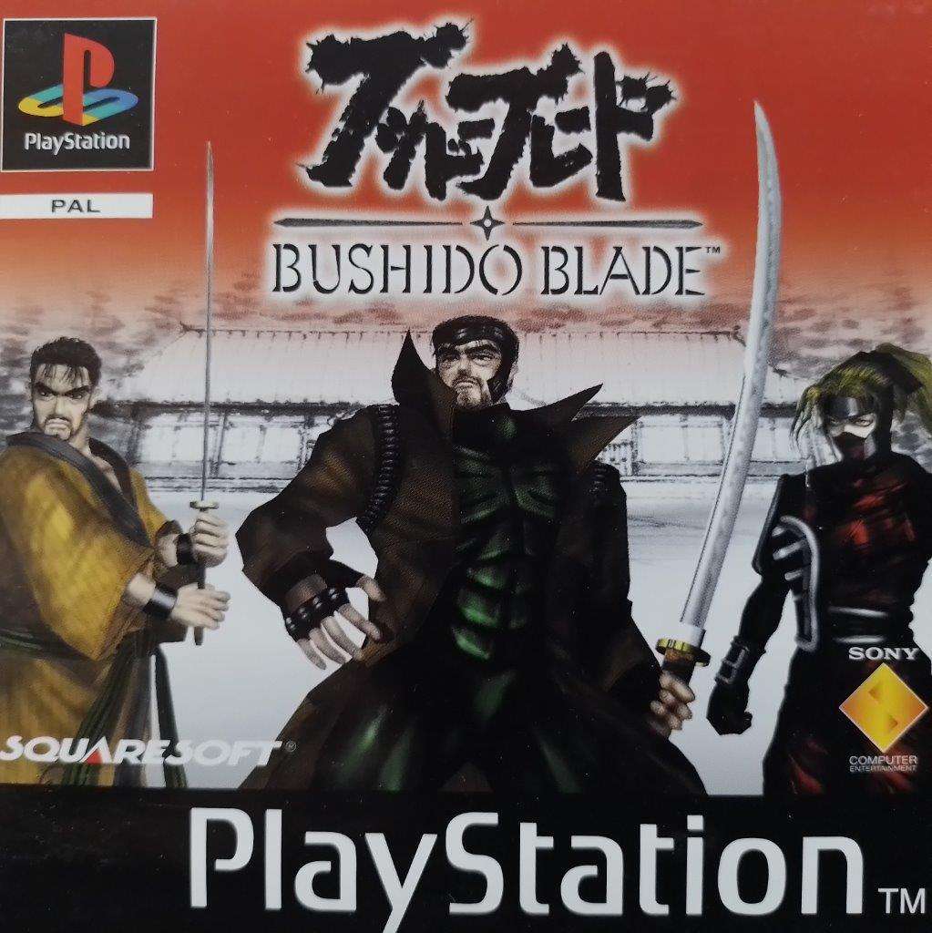 PS1 - Bushido Blade  (Pal black disc)