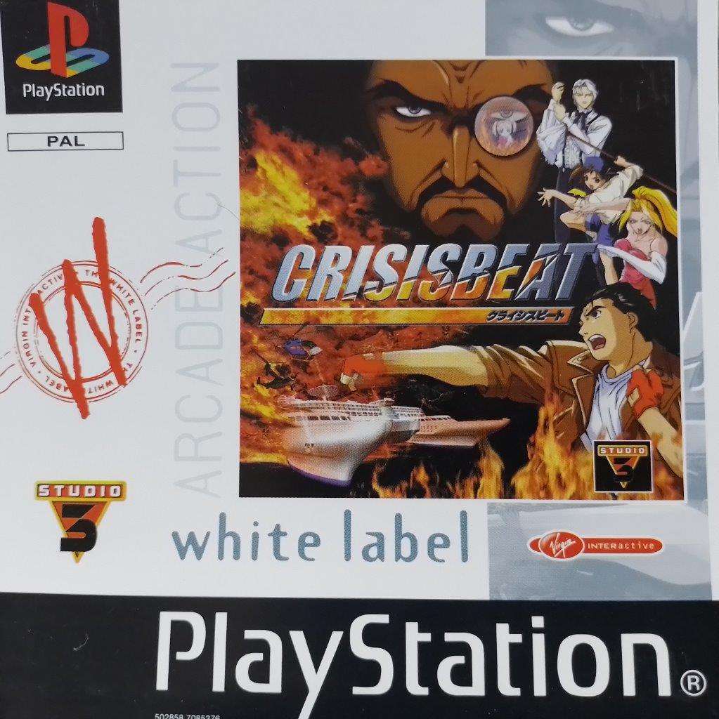 PS1 - Crisis Beat   (Pal black disc)