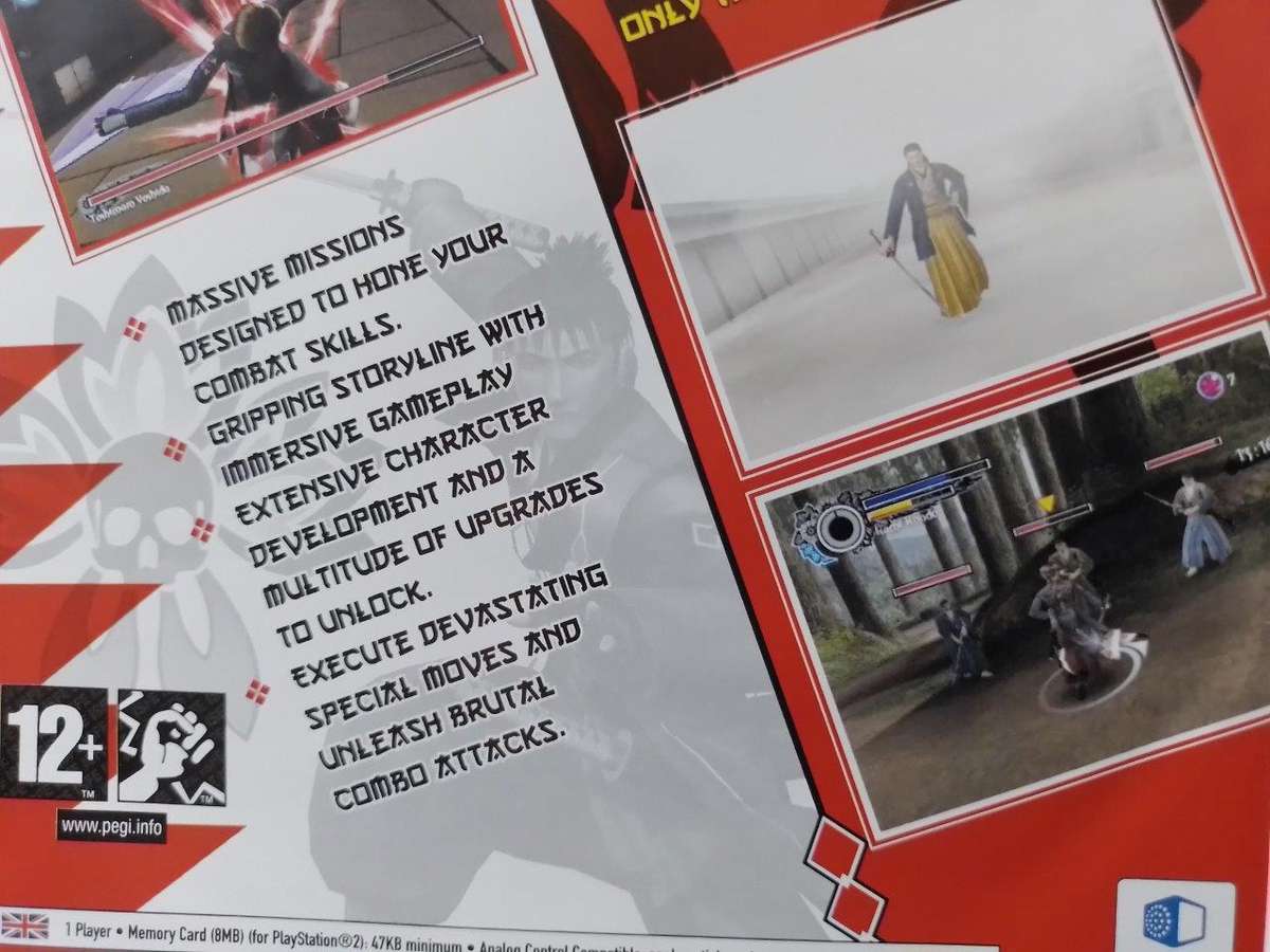 PS2 - Code of the Samurai