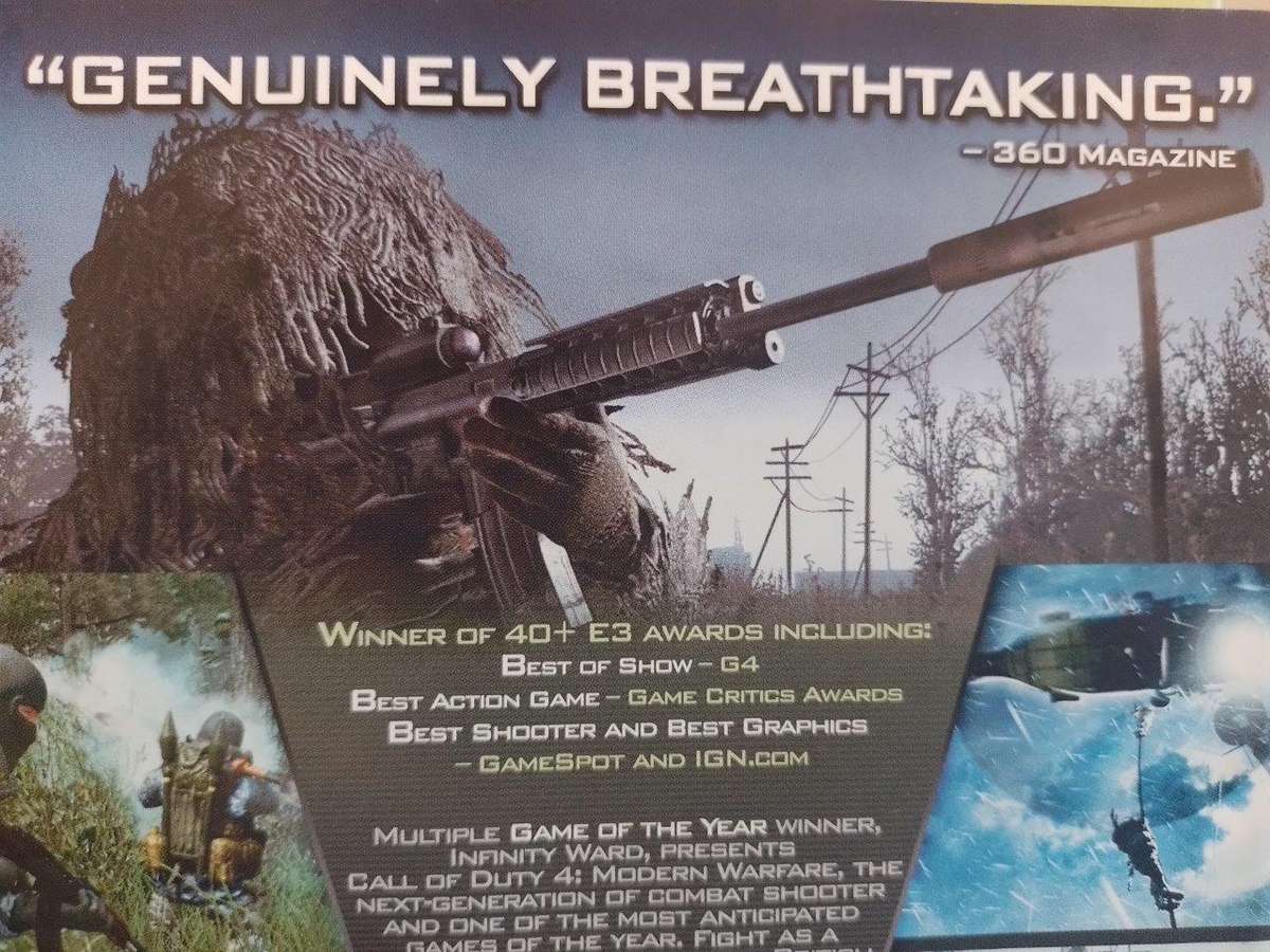 Xbox 360 - Call of Duty Modern Warfare 4