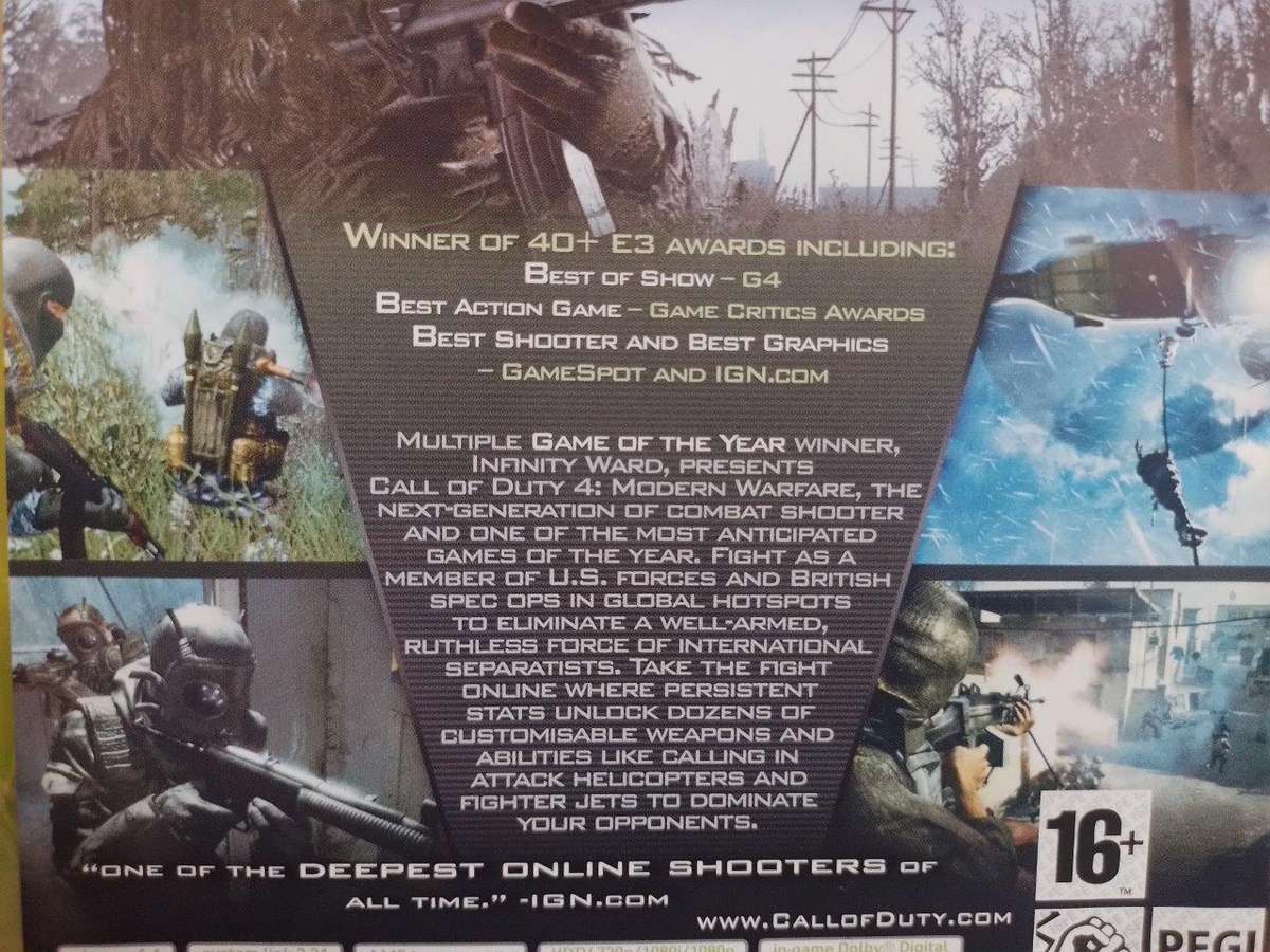 Xbox 360 - Call of Duty Modern Warfare 4