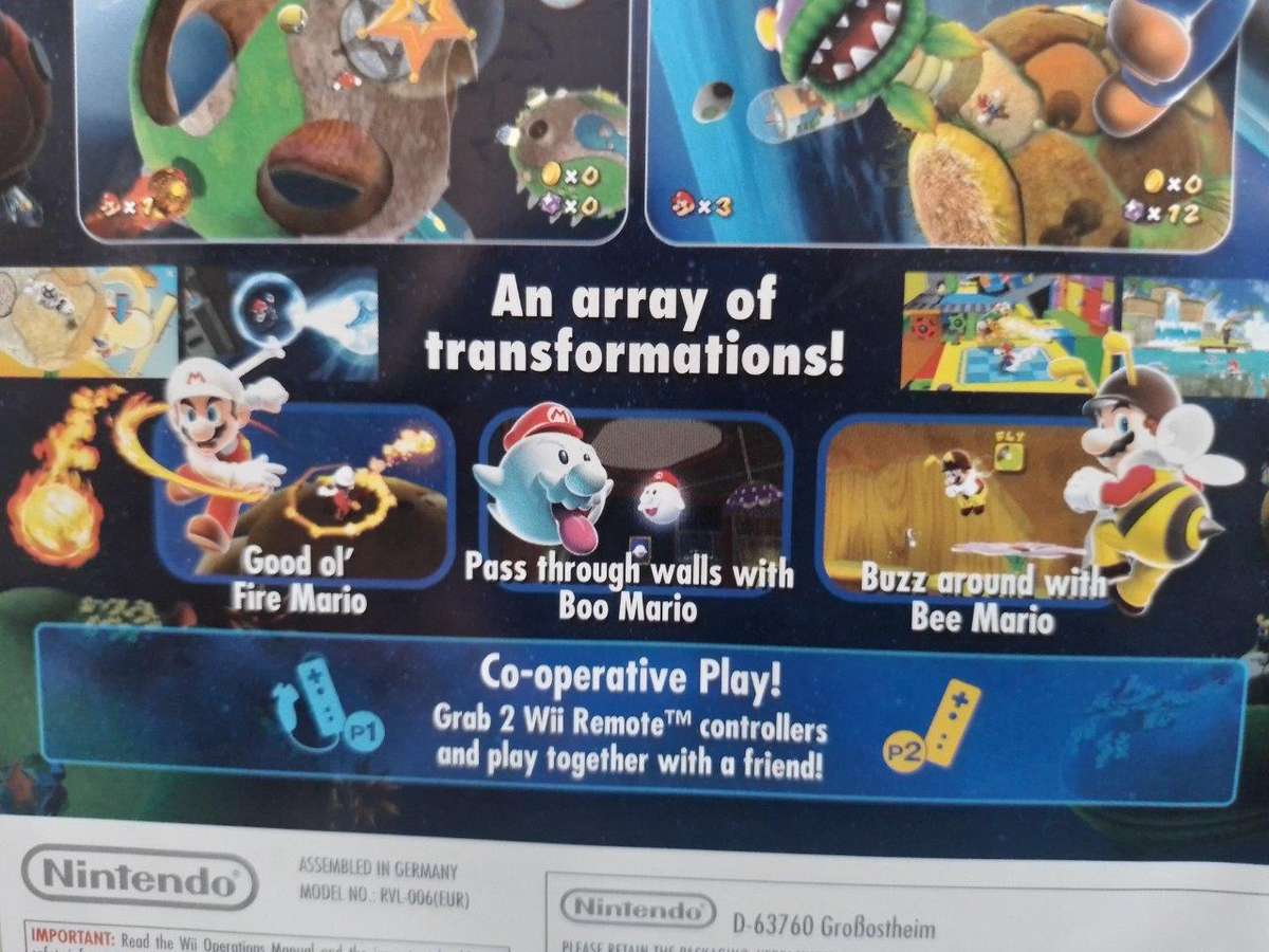 Wii - Super Mario Galaxy - Nintendo Selects