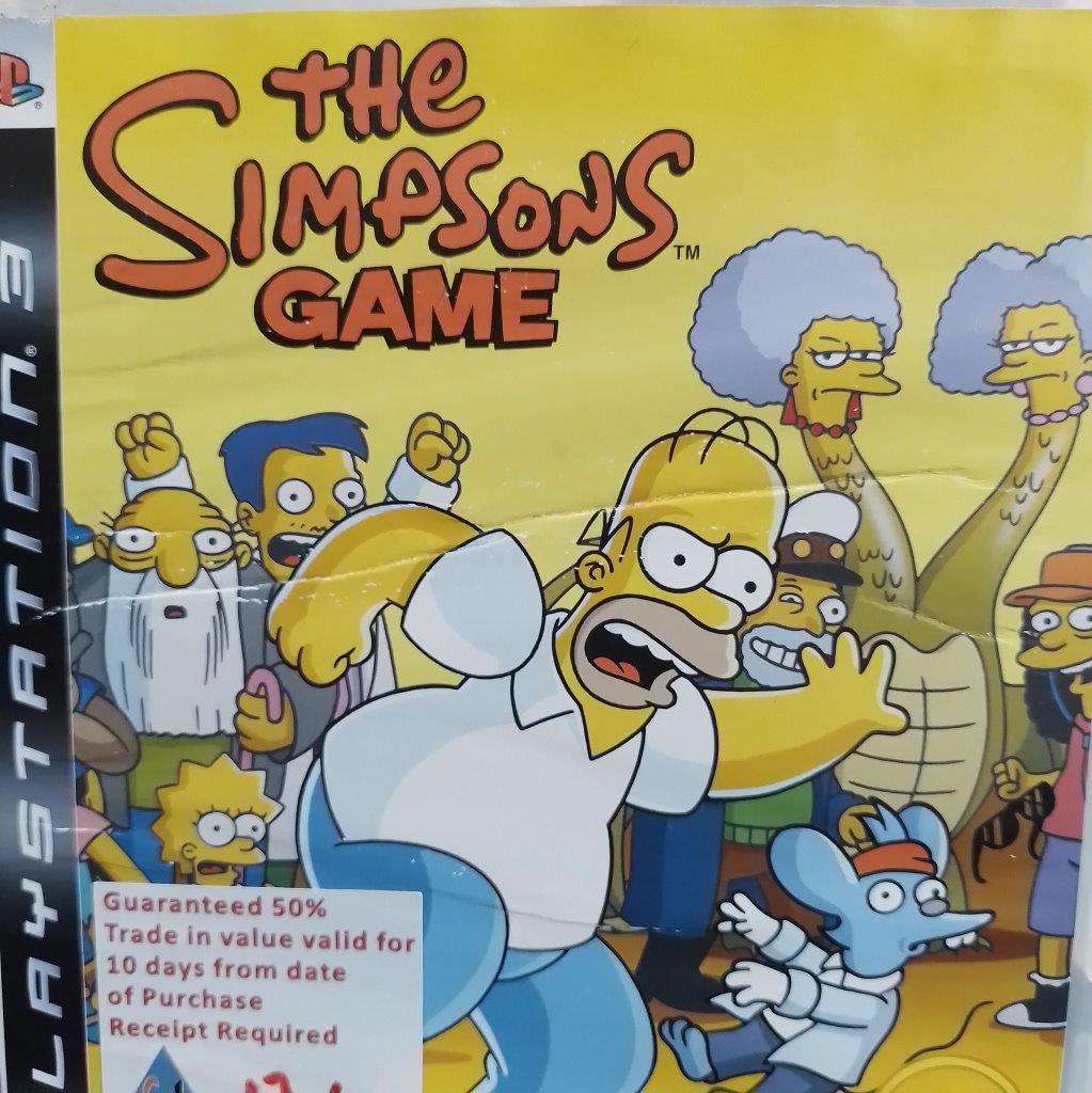 PS3 - The Simpsons Game