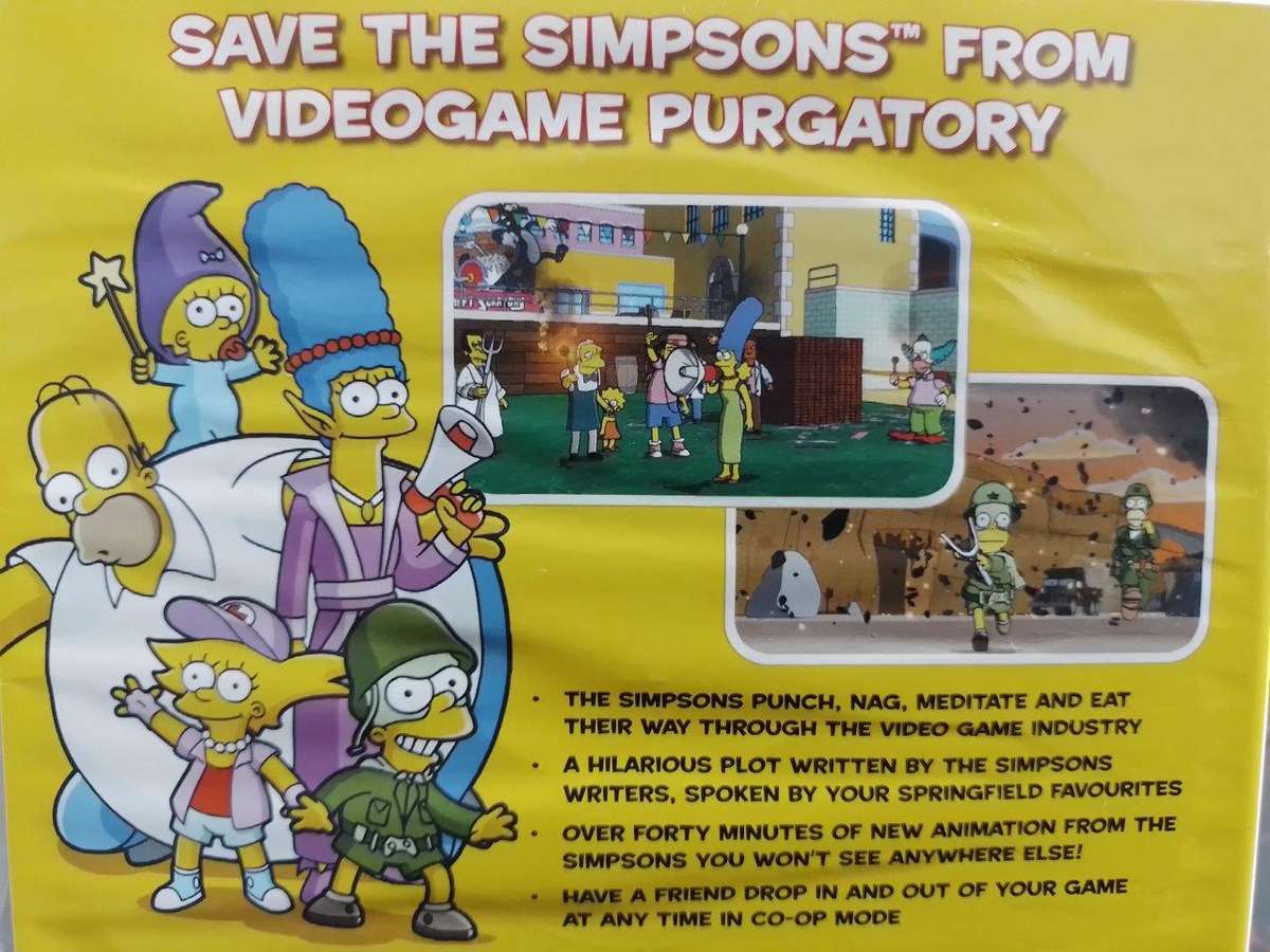 PS3 - The Simpsons Game
