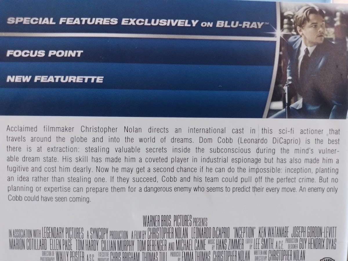 Blu-ray - Inception