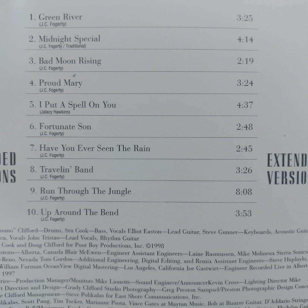 CD - Creedence Clearwater Revisited - Extended Versions