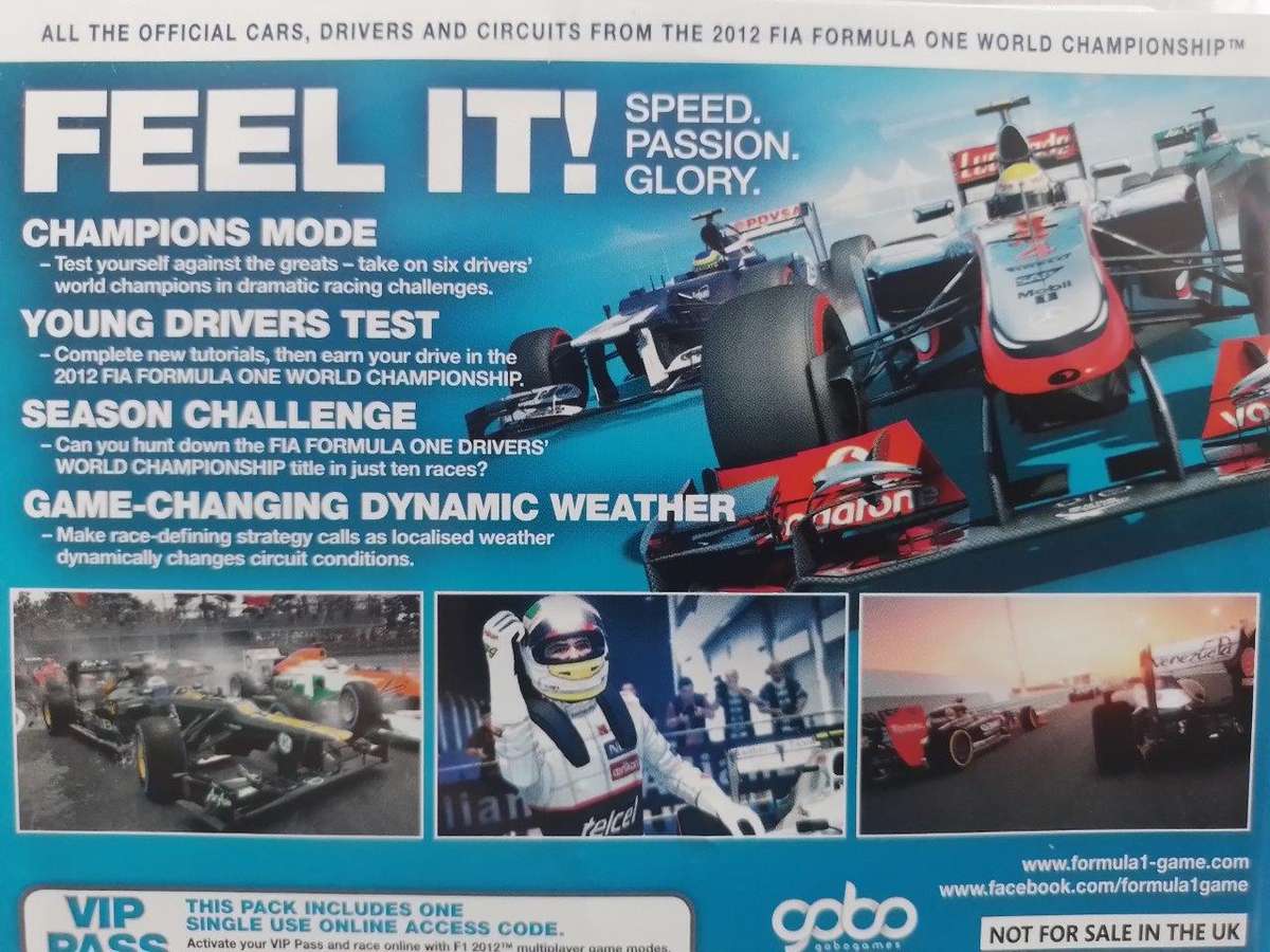 PS3 - Formula 1 2012 F1 2012