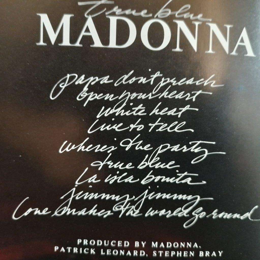 CD - Madonna - True Blue
