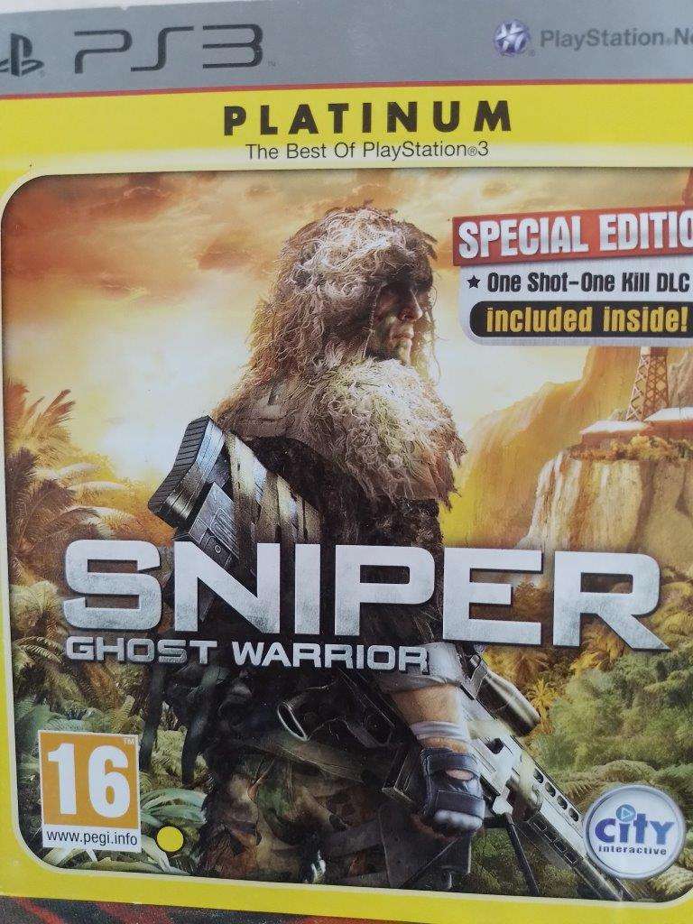 PS3 - Sniper Ghost Warrior (Platinum Cover Essentials Disc)