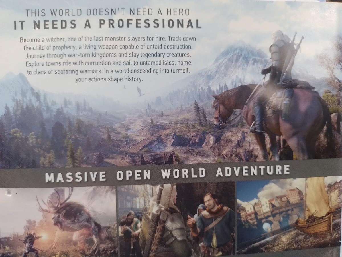PS4 - The Witcher 3 Wild Hunt