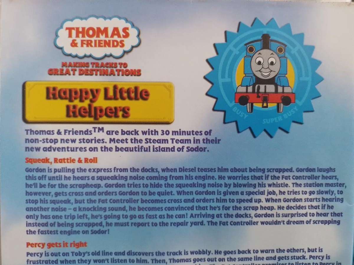 DVD - Thomas & Friends - Happy Little Helpers