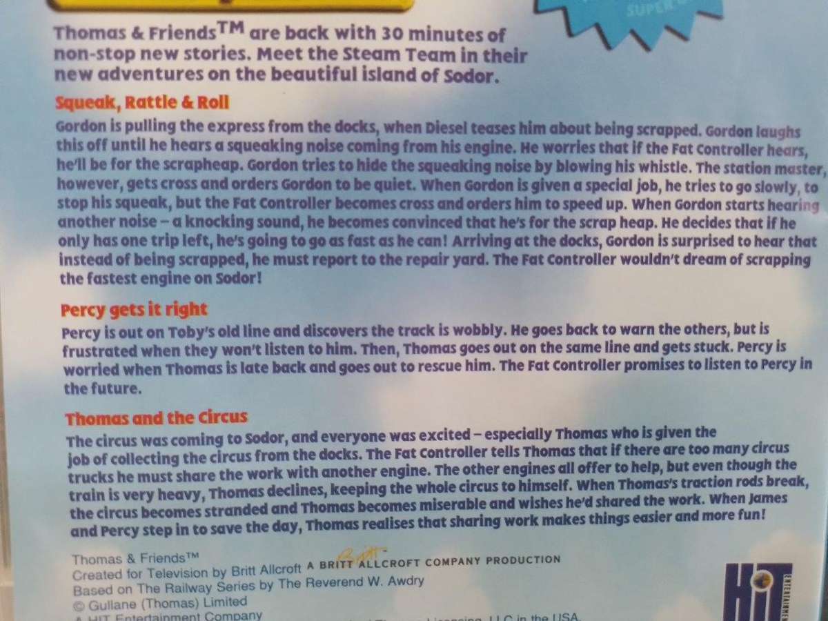 DVD - Thomas & Friends - Happy Little Helpers