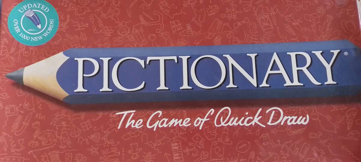 Pictionary The Game of Quick Draw Updated over 1000 New Words- Made in South Africa  - Arlenco