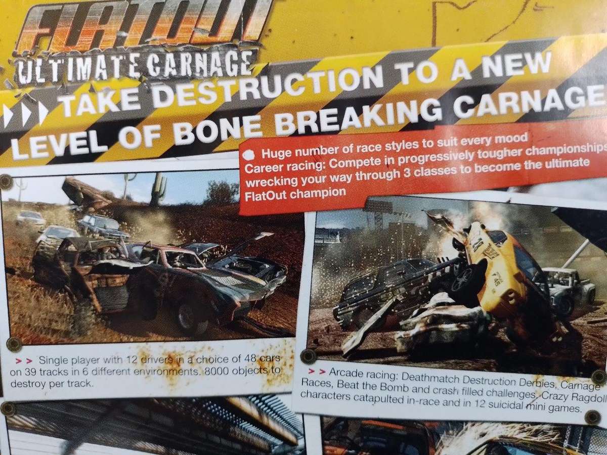 Xbox 360 - Flatout Ultimate Carnage