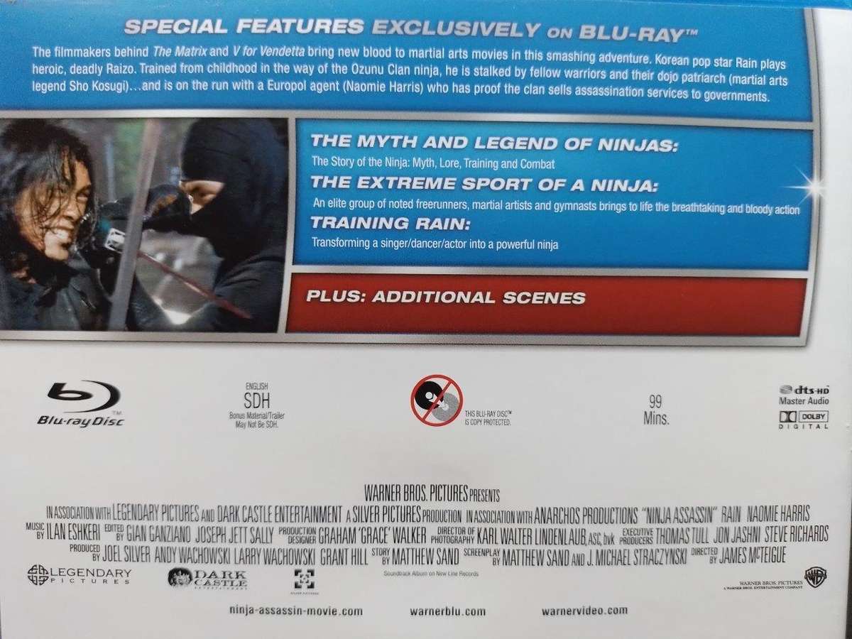 Blu-ray - Ninja Assassin