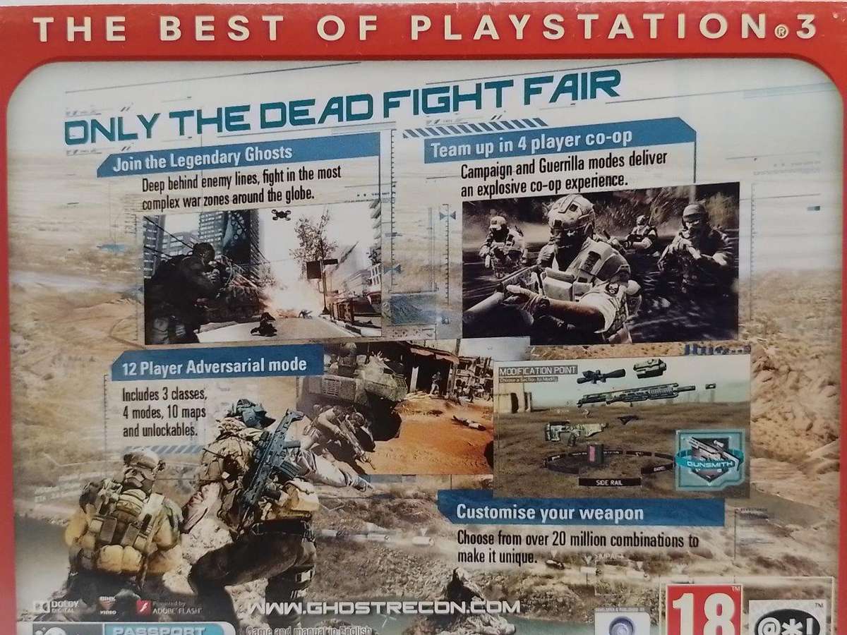 PS3 - Tom Clancy`s Ghost Recon Future Soldier  - Essentials